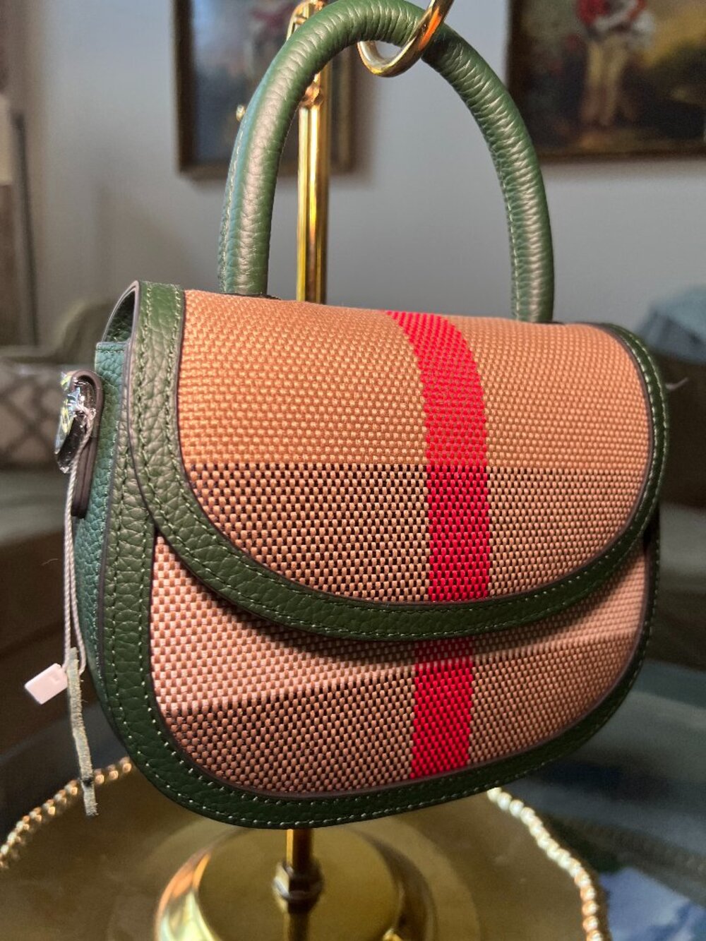 New - Highlands Green Crossbody Bag